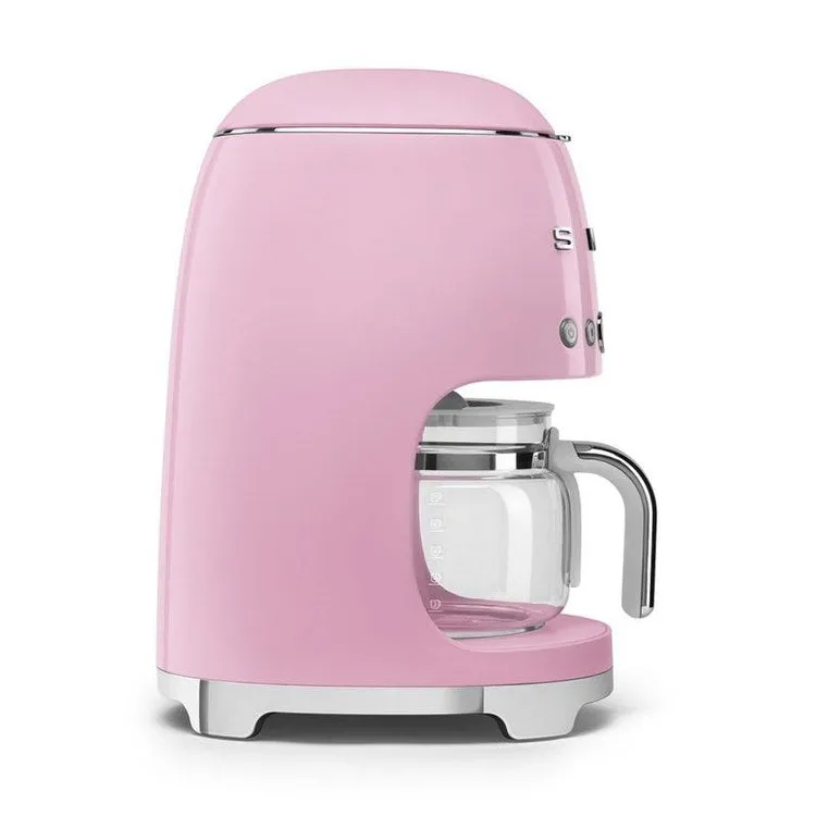 10-Cup Drip Filter Coffee Machine - Pink