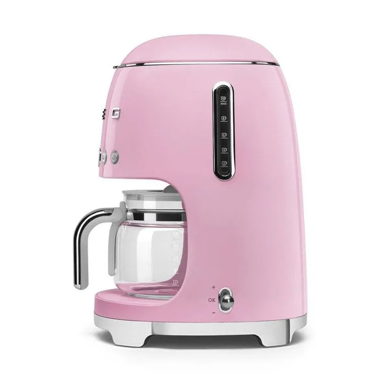 10-Cup Drip Filter Coffee Machine - Pink