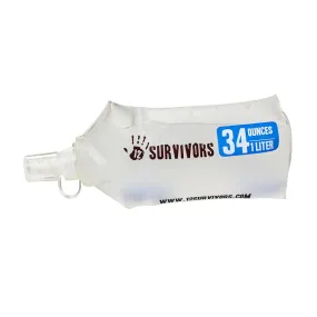 12 Survivors Collapsible Water Bottle "Reservoir 34" 1L