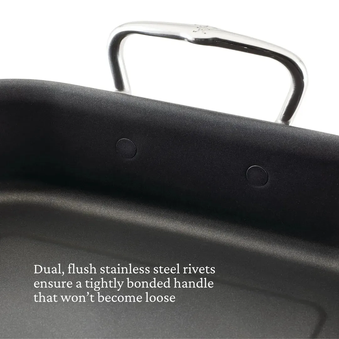 16.5-inch Classic Clad Nonstick Roaster with Rack