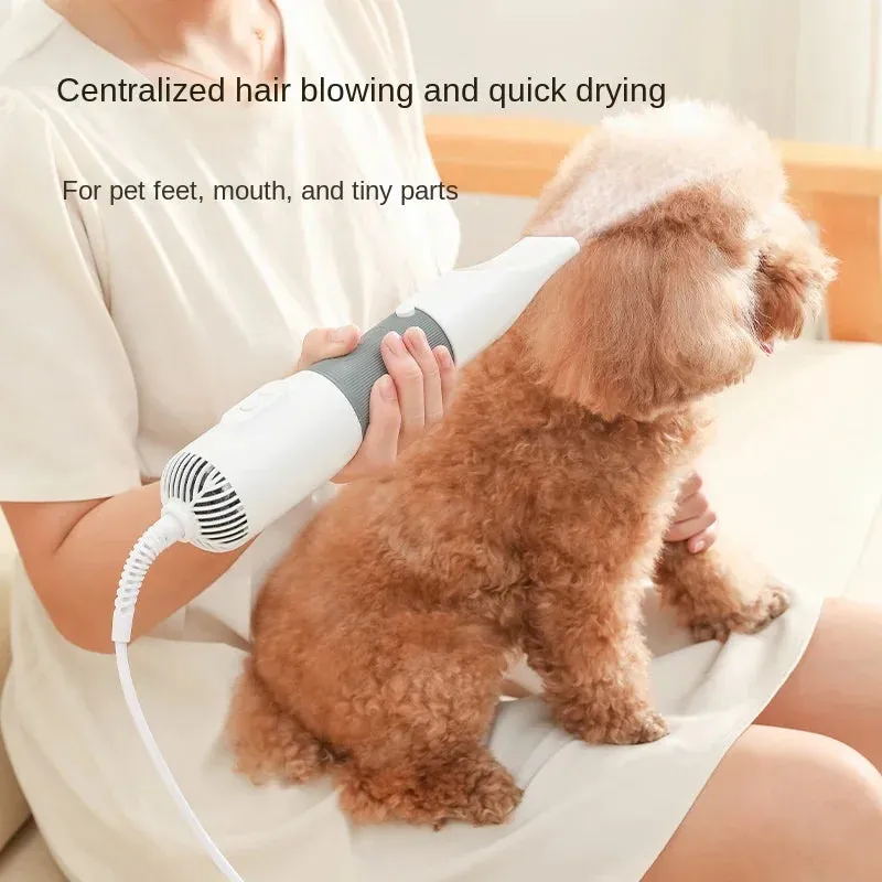 3-In-1 Pet Dog Dryer Quiet Dog Hair Dryers and Comb Brush Grooming Kitten Cat Hair Comb Puppy Fur Blower Low Noise Pet Products