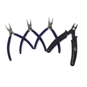 4 Pc. Premium Tool Set: German Pliers   Flush Cutters (w/ Bonus Gift!)