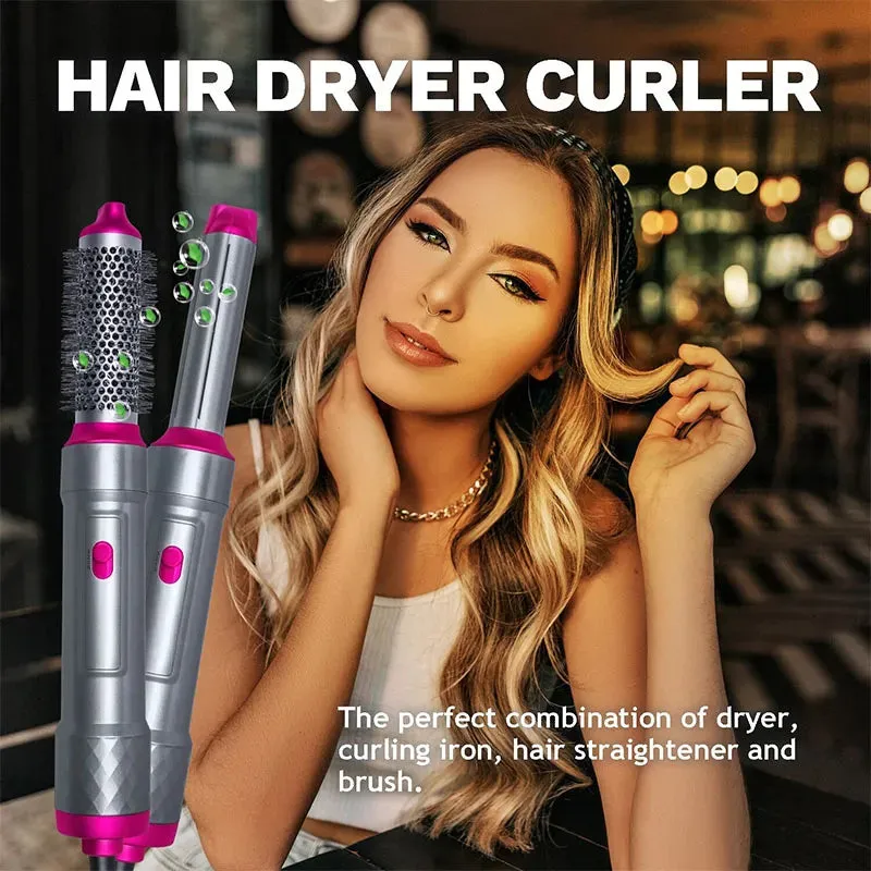 5 IN 1 HAIRDRYER STYLER BRUSH