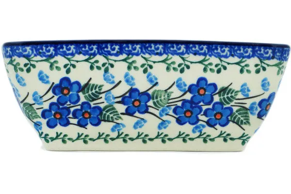 6" Mini loaf pan - Blue Blossom