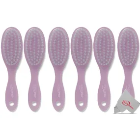 6x Conair Pro Baby Brush Extra Gentle for Little Heads (Pink)