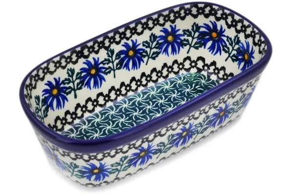 7" Mini loaf pan - Blue Chicory