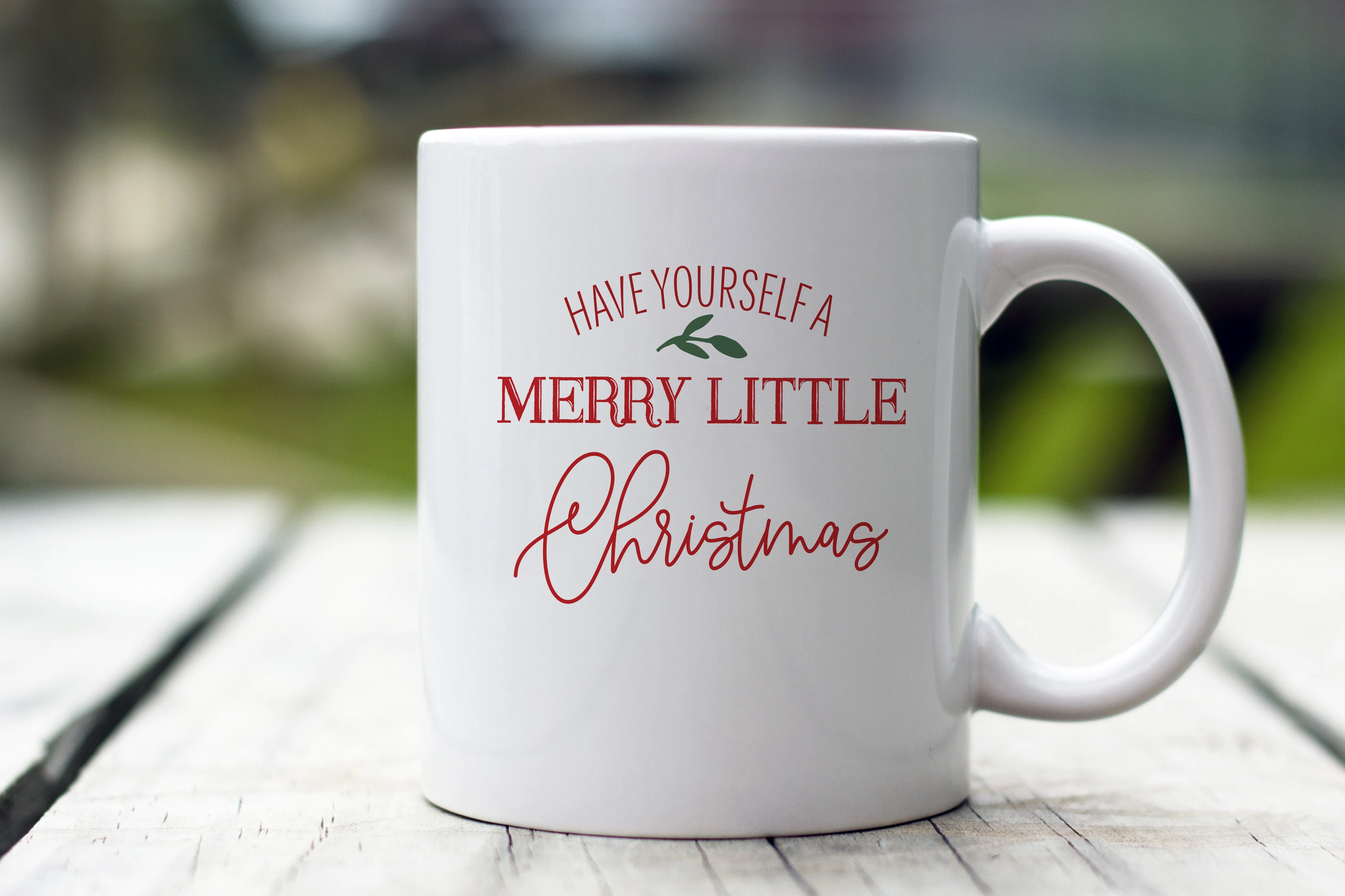 A Merry Little Christmas Coffee Mug