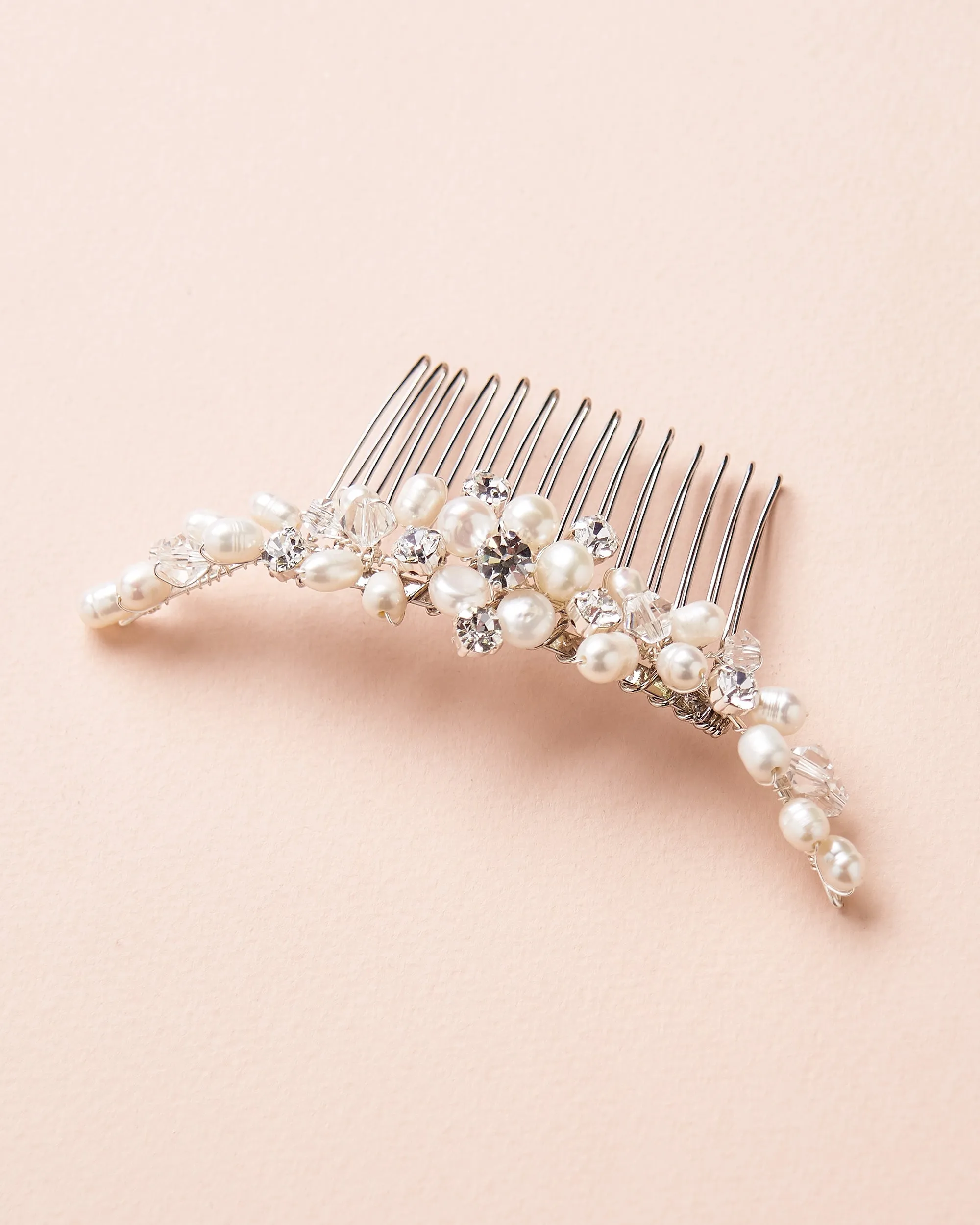 Abbey Freshwater Pearl Comb