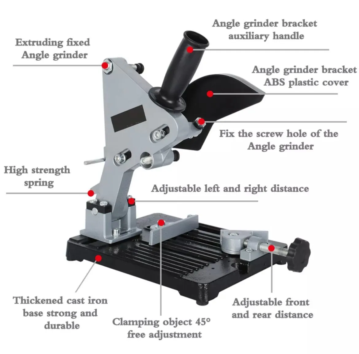 Angle Grinder Stand for 4" (TZ-6103/#HT115) | Model : DS-HT115