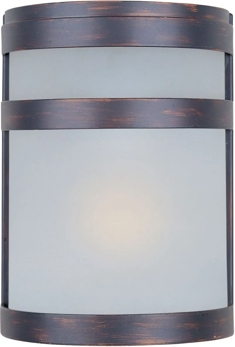 Arc 6.5" Single Light Outdoor Wall Sconce