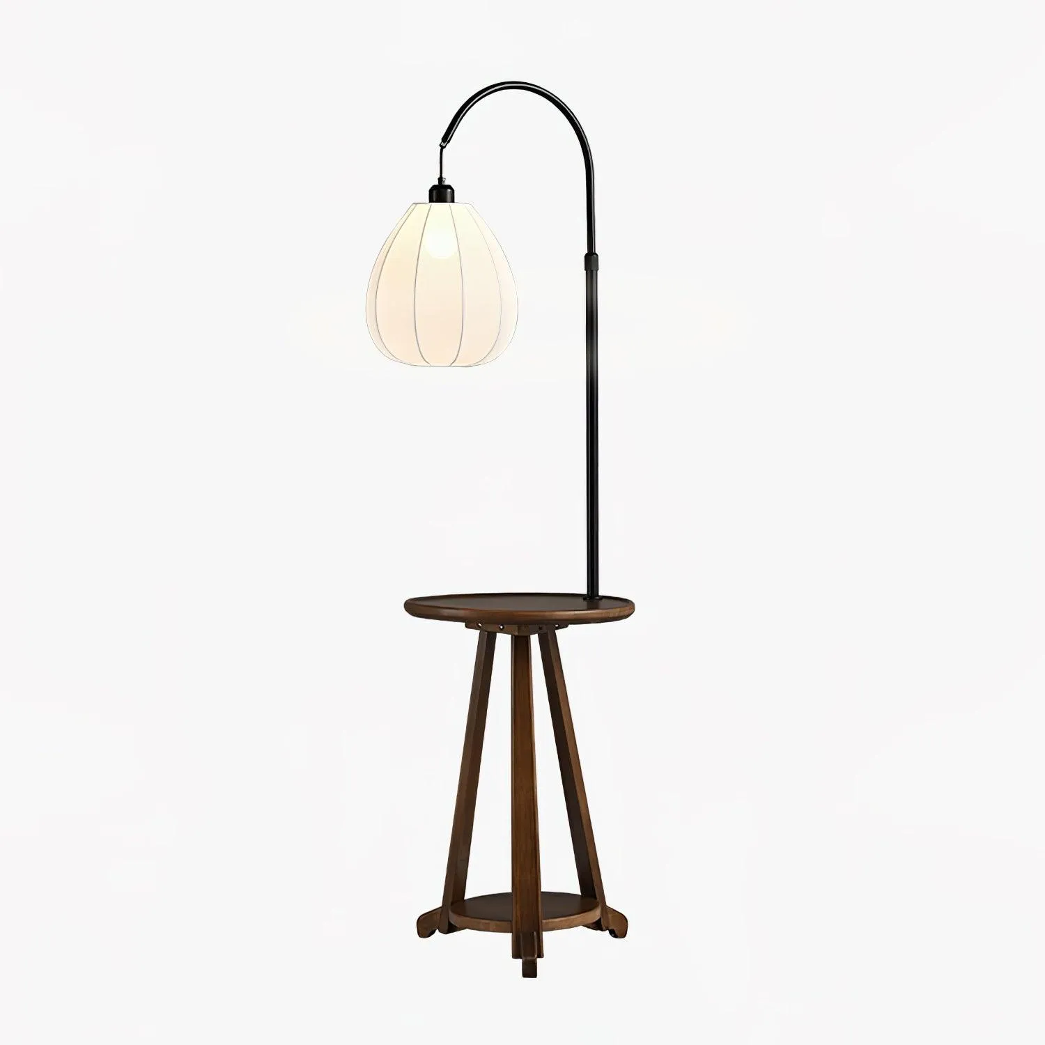 Arc Side Table Floor Lamp