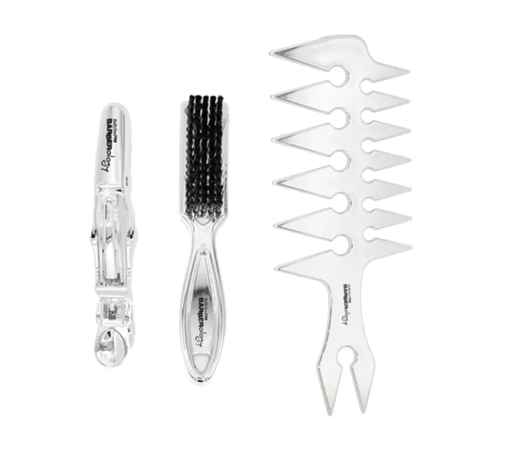 BabylissPro Silver Trio Set – 3 piece set