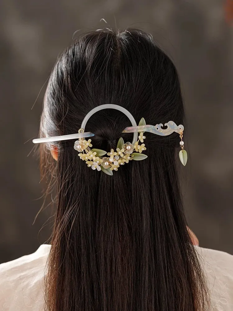 Back Hair Pin: Daisy