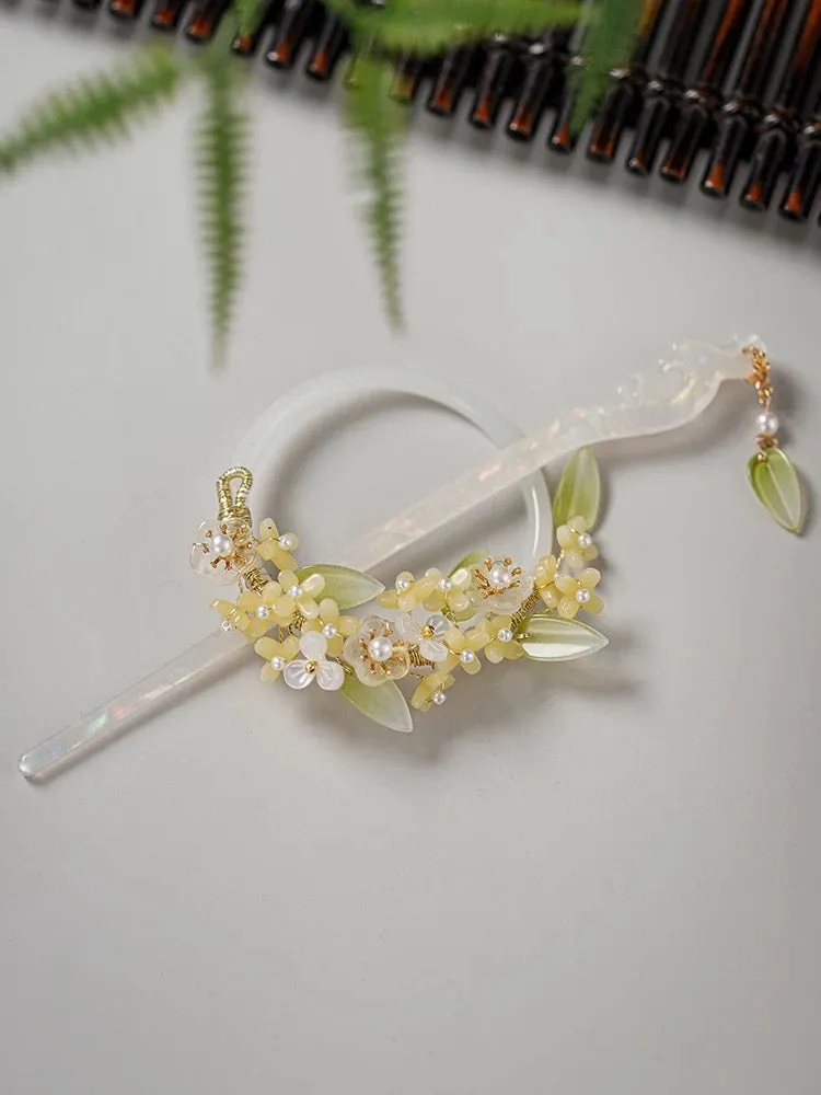 Back Hair Pin: Daisy