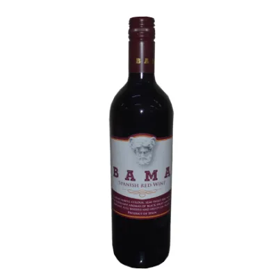 Bama Spanish Semi Sweet Red Wine 75 cl