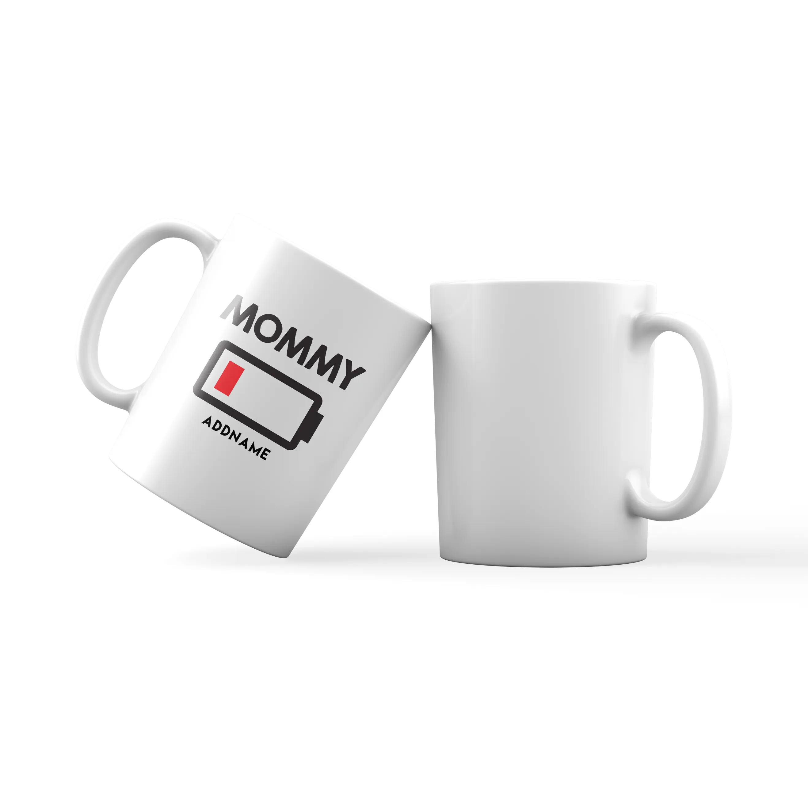 Battery Low Mommy Addname Mug