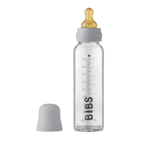 BIBS, Baby Glass Bottle 225ml Complete Set