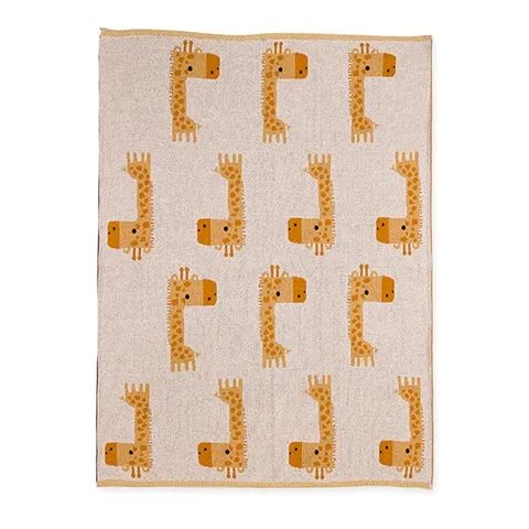 Bizzi Growin Baby Blanket Gilbert Giraffe