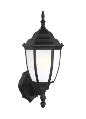 Black Traditional Outdoor 1 Light Wall La