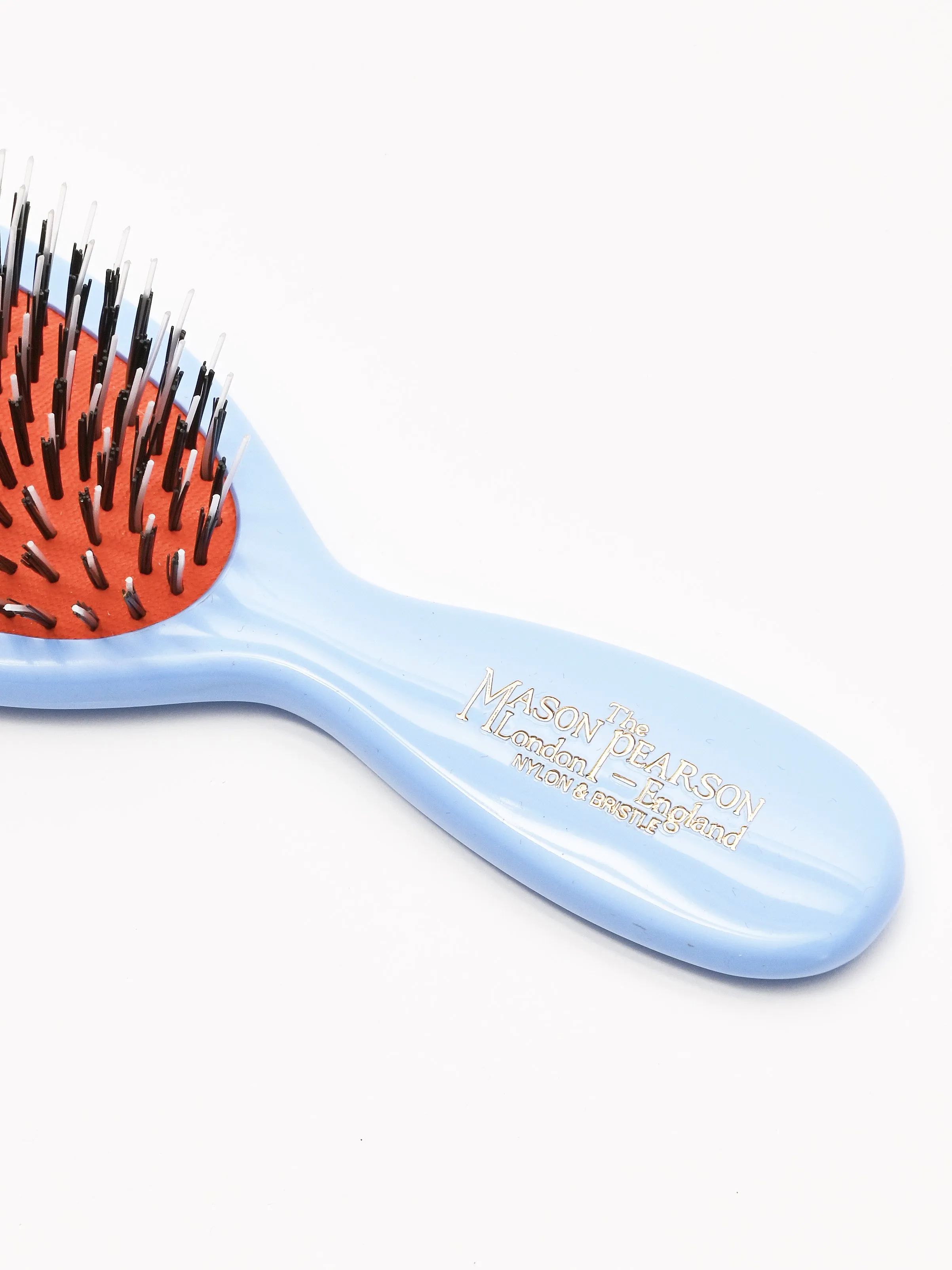 Blue Pocket Bristle & Nylon Hair Brush