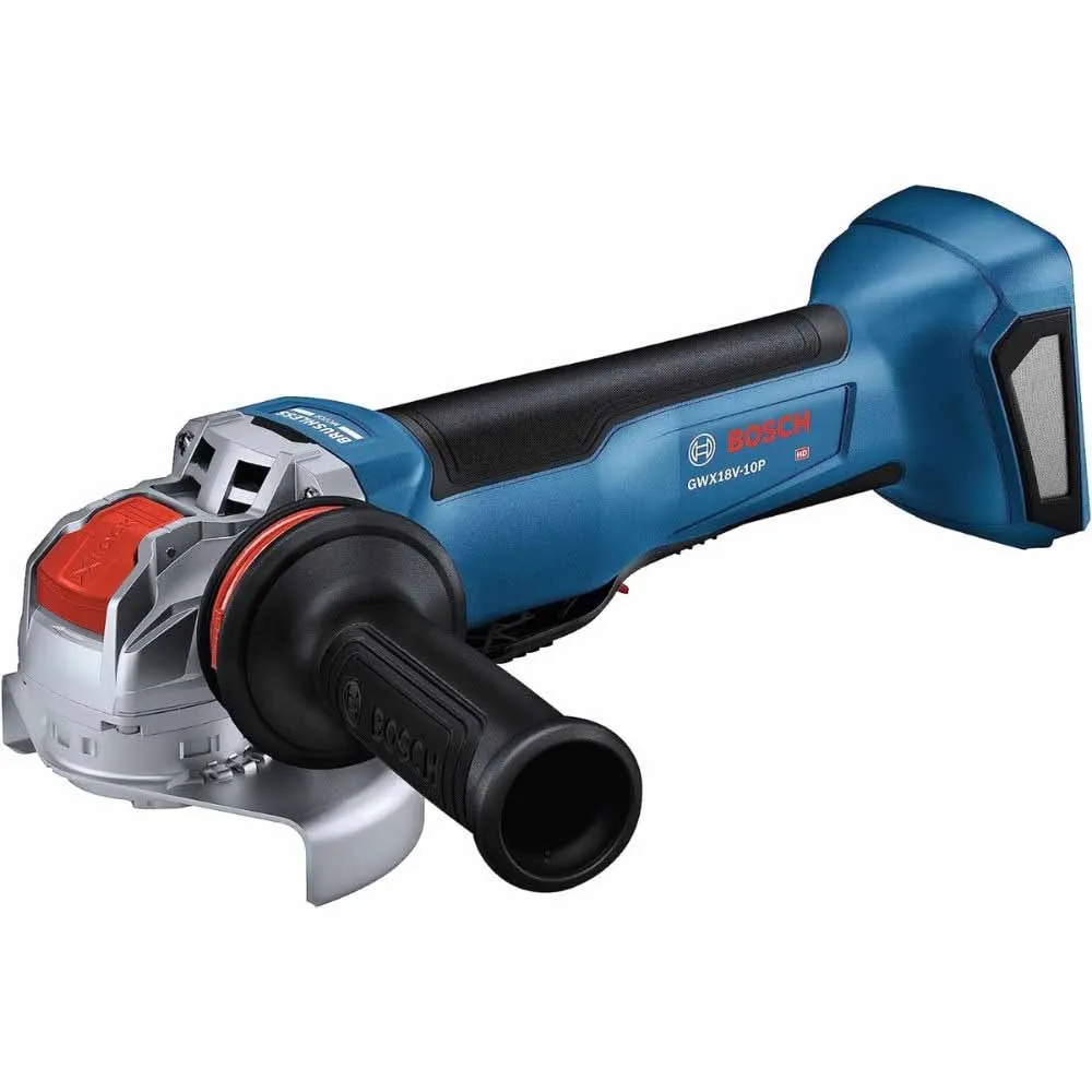 Bosch GWX18V-10PN 18V 4-1/2" - 5" X-LOCK Paddle Switch Angle Grinder (Bare Tool)