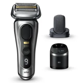 Braun Series 9 Pro  9597cc Electric Shaver with 6-in-1 Smartcare center and ProComfort Head, Silver