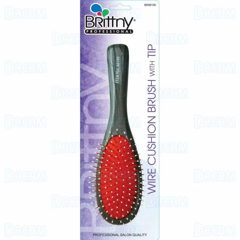 Brittny Wire Cushion Brush with Tip Large