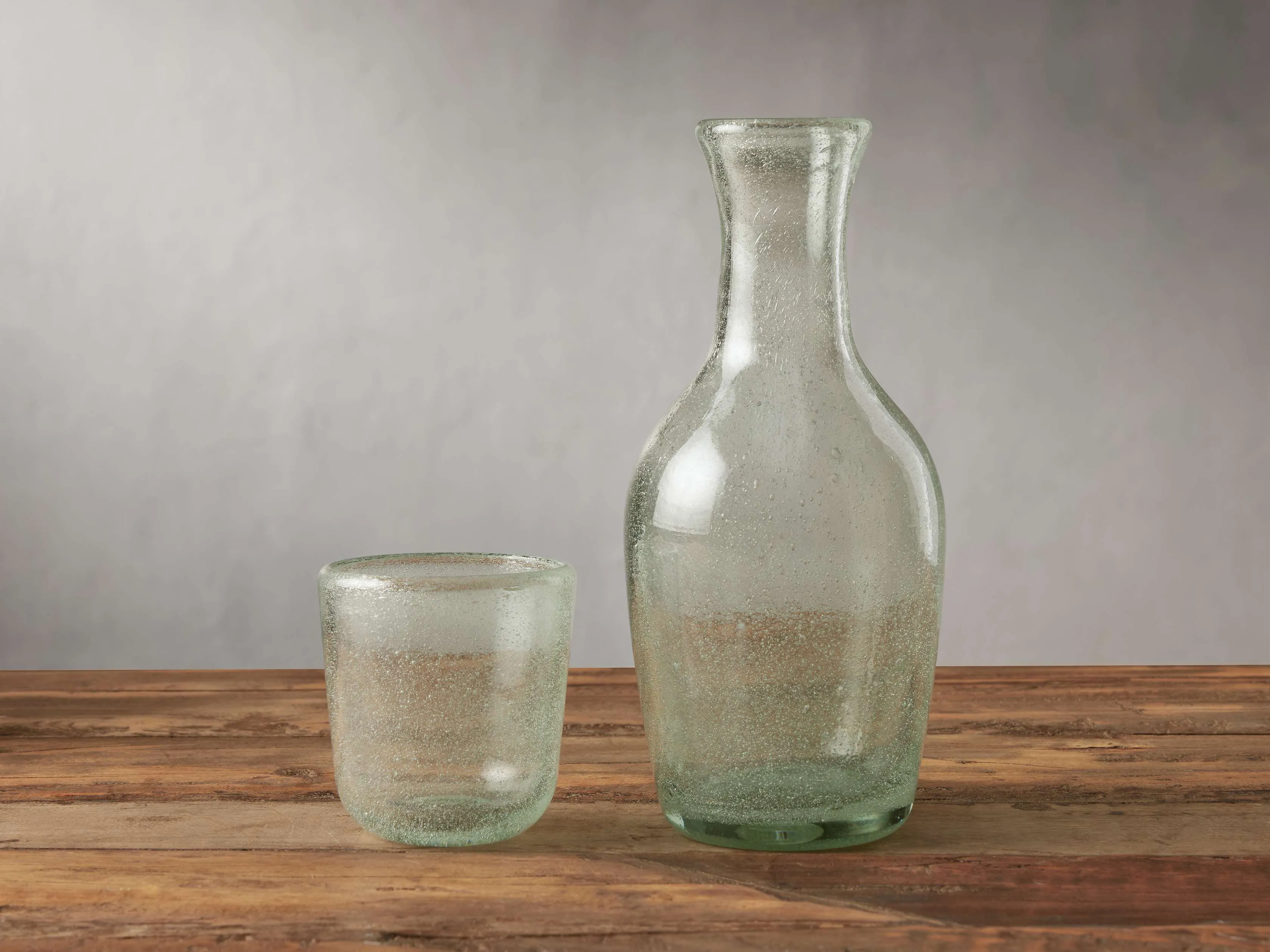 Bubbly Carafe with Glass