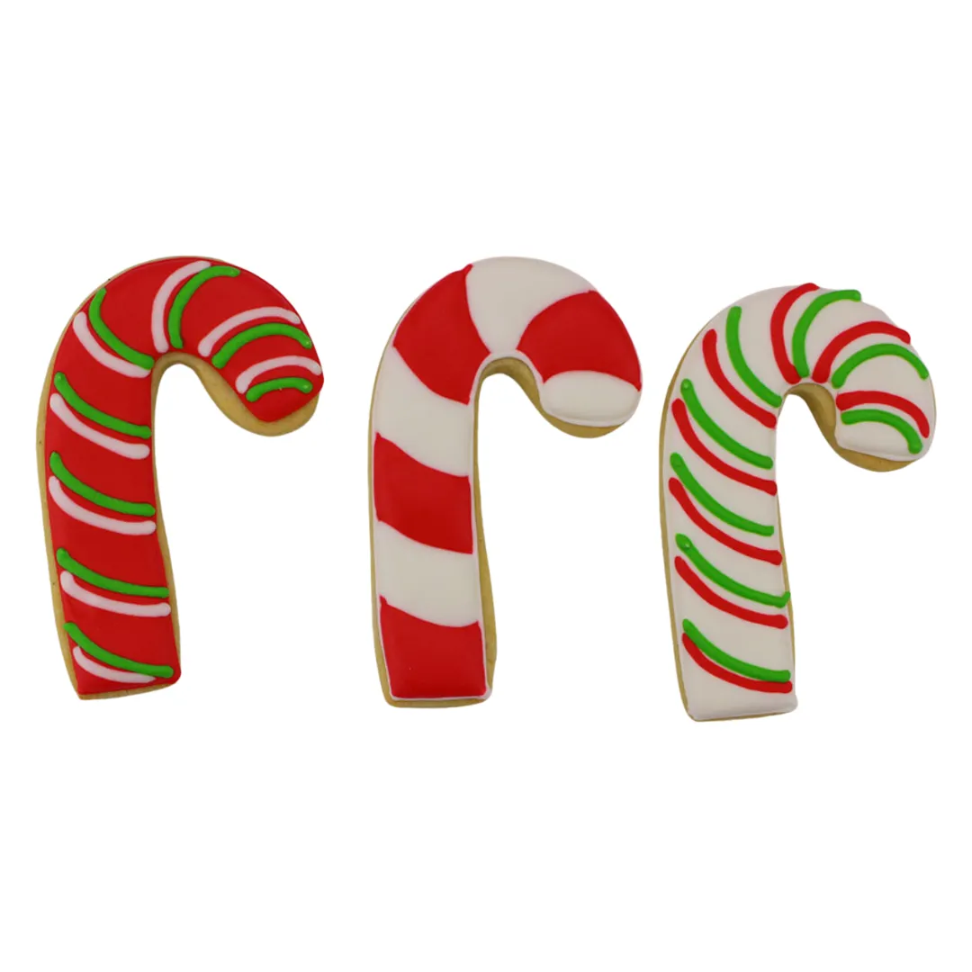 Candy Cane Cookie Cutter 3 1/2" x 2 1/4"