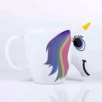 Ceramic Color Changing Unicorn Mug