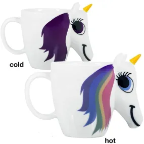 Ceramic Color Changing Unicorn Mug