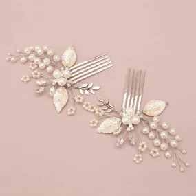 Chamomile Bridal Mini Combs