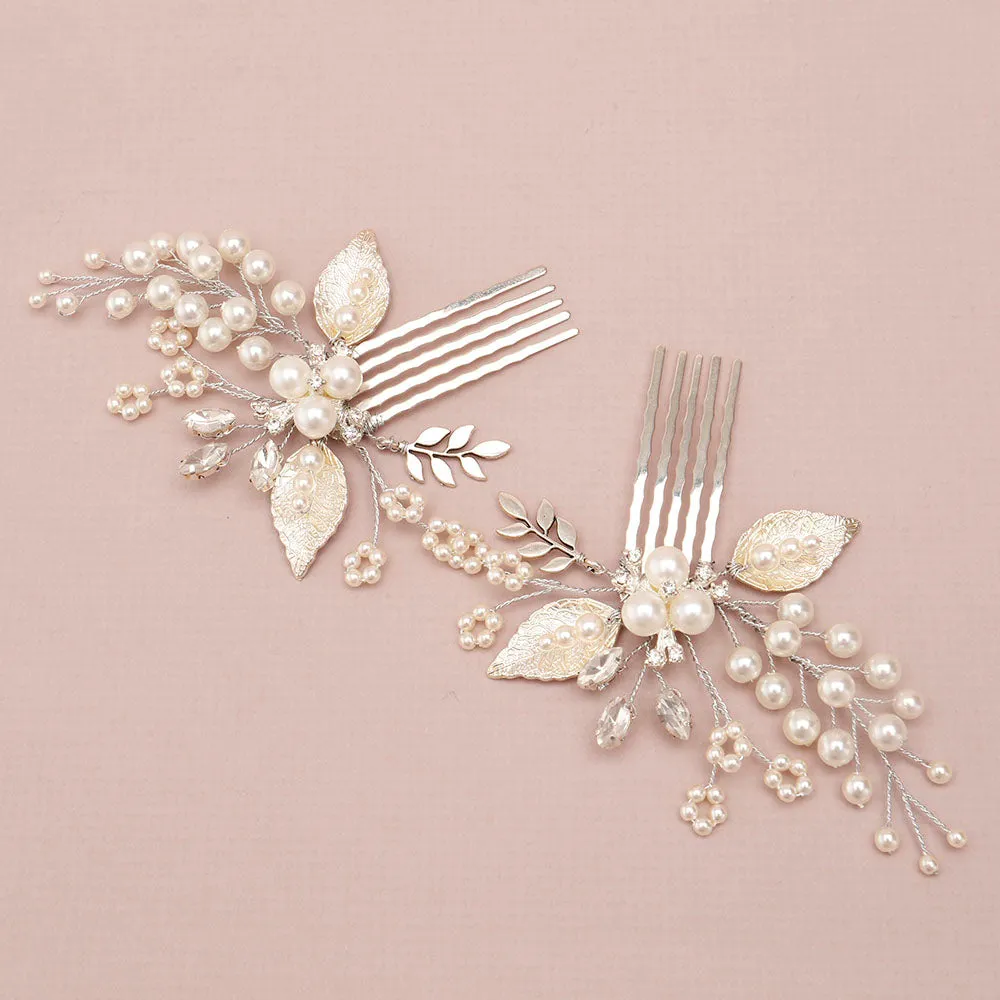 Chamomile Bridal Mini Combs