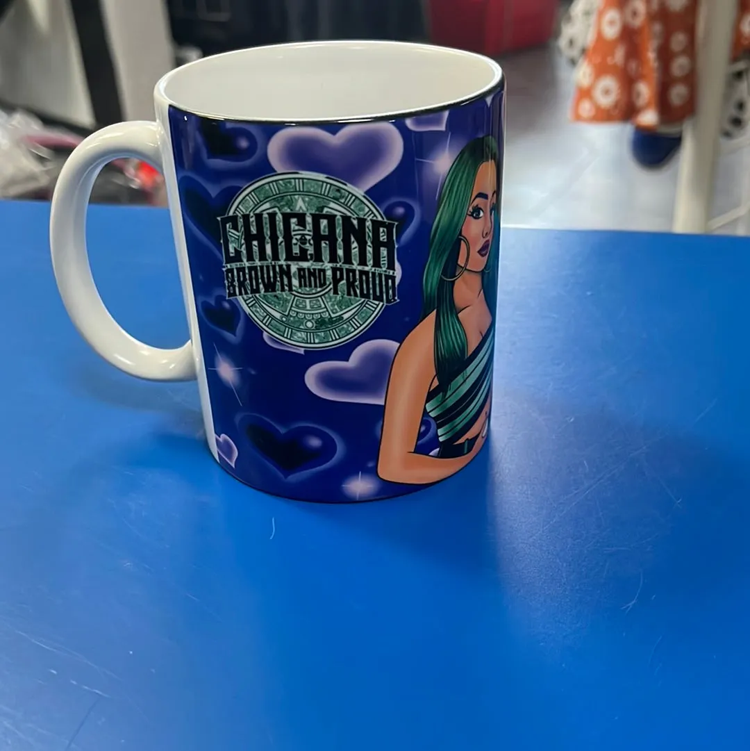 Chicana Brown and Proud Coffee Mug