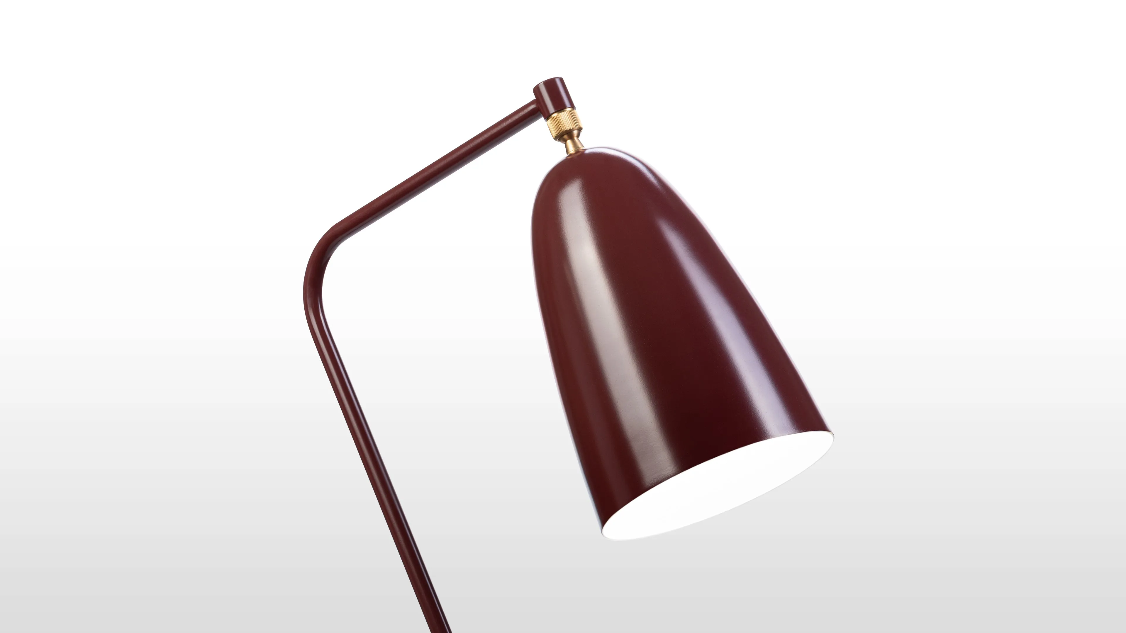 Cicada - Cicada Floor Lamp, Burgundy