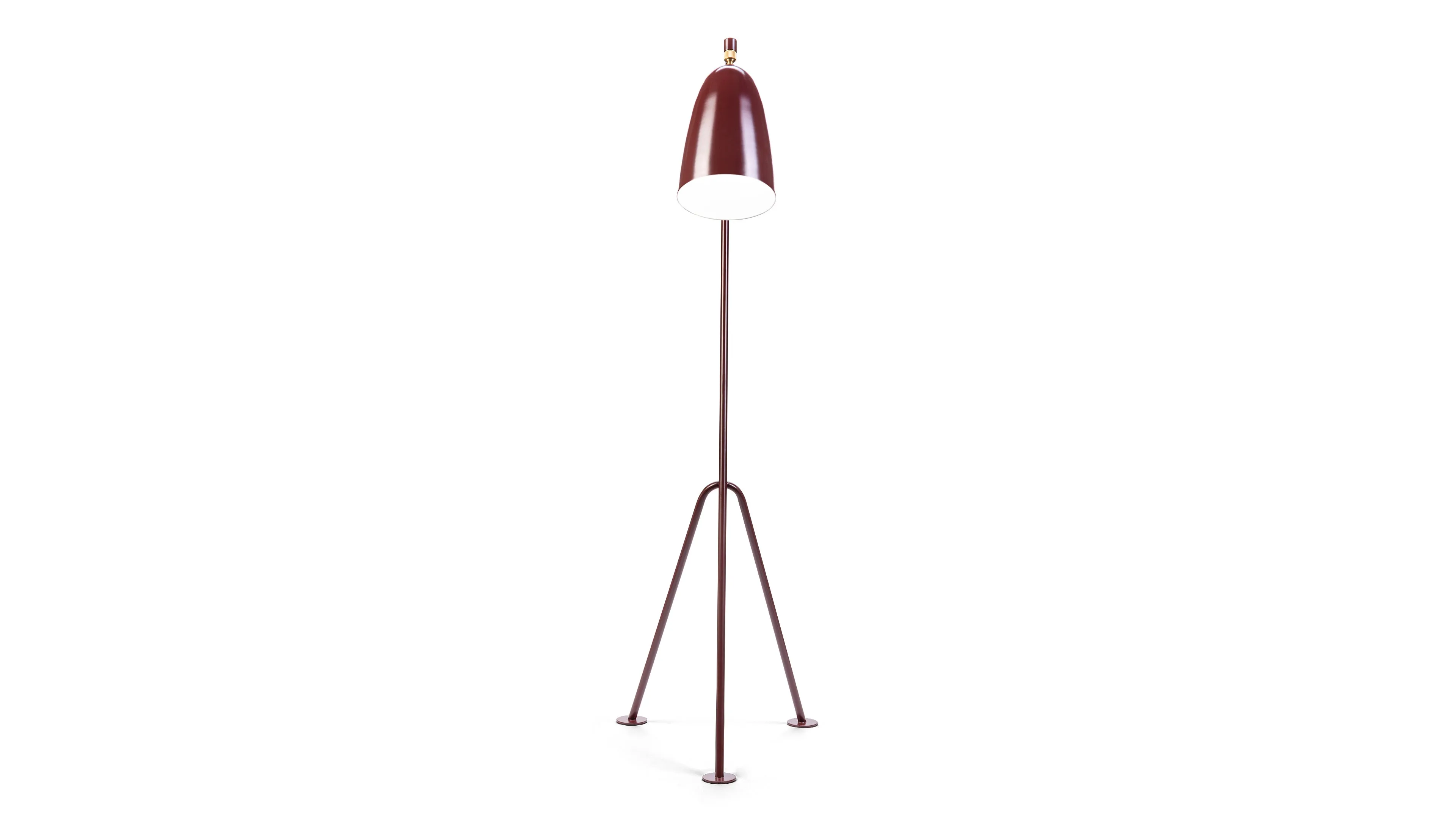 Cicada - Cicada Floor Lamp, Burgundy