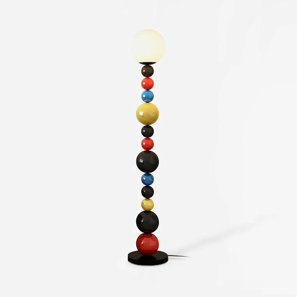 Colorful Round Ball Floor Lamp