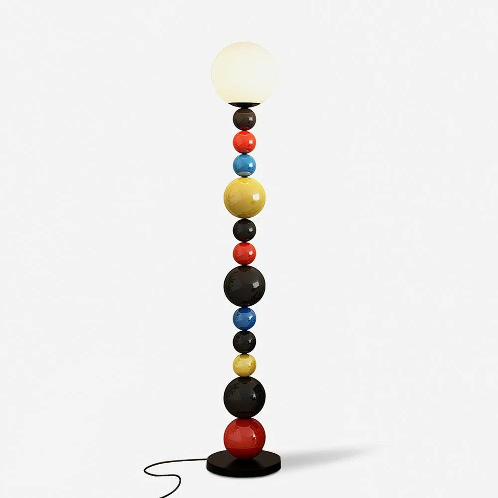 Colorful Round Ball Floor Lamp