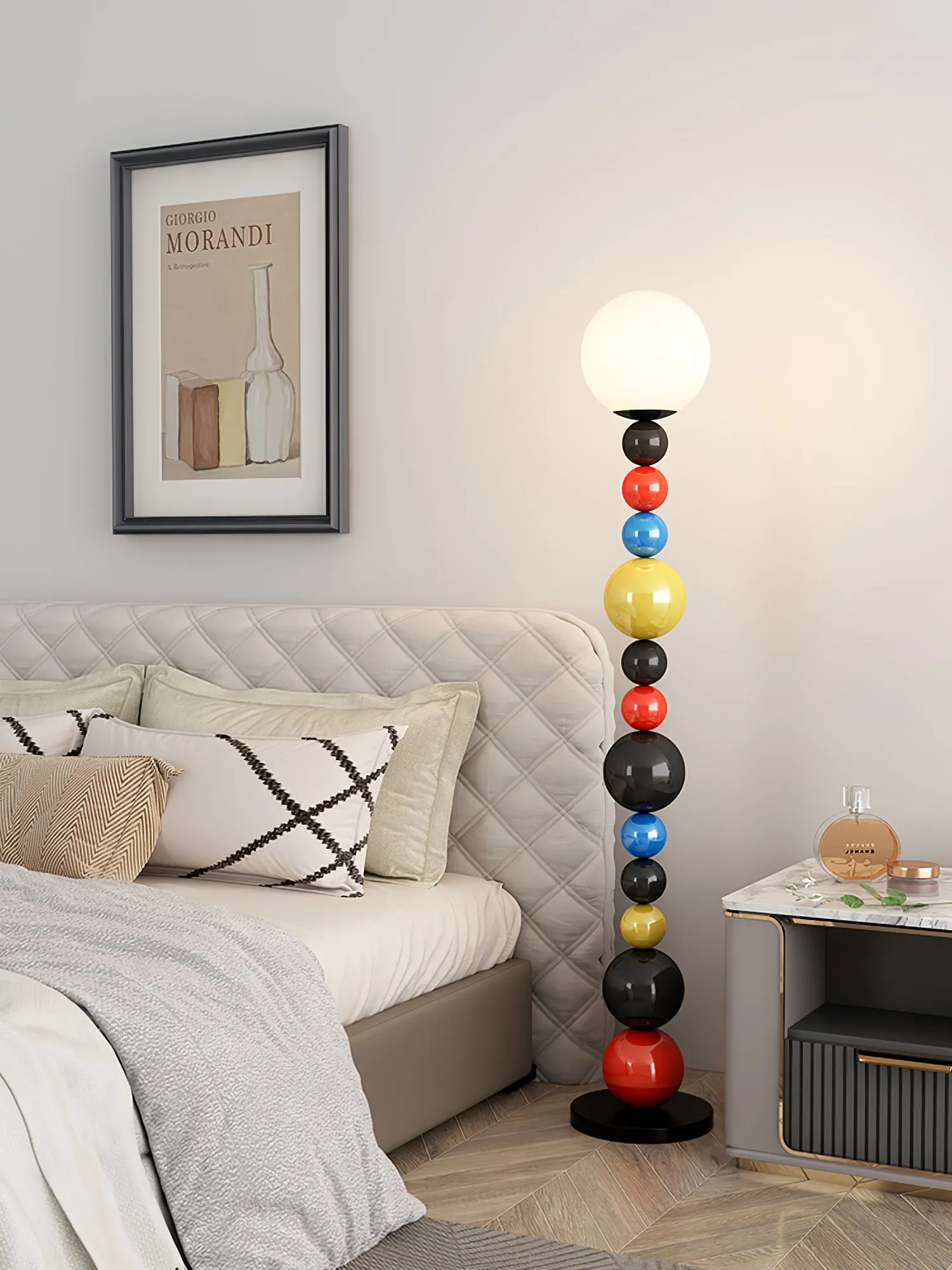 Colorful Round Ball Floor Lamp