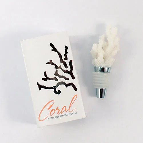 CORAL BOTTLE STOPPER