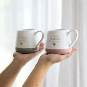 Couples Anniversary Mug Set - Happy Anniversary