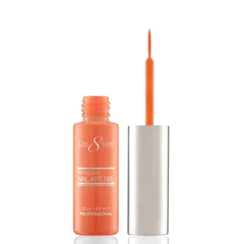 Cre8tion Striping Brush Gel - #12 Hot Orange