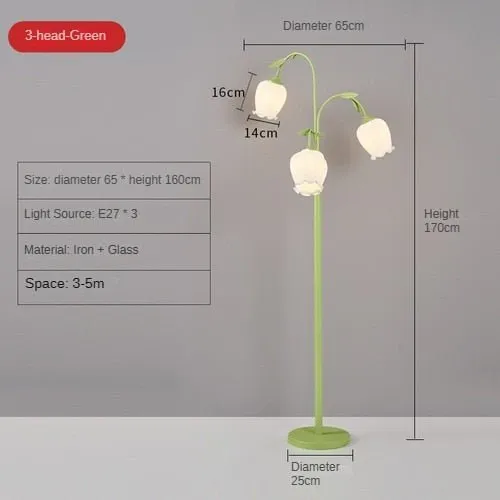 Cream Wind Floor Lamp - Versatile Home Lighting