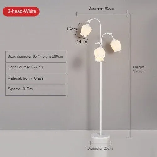 Cream Wind Floor Lamp - Versatile Home Lighting