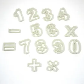 CUTTER SET NUMBERS