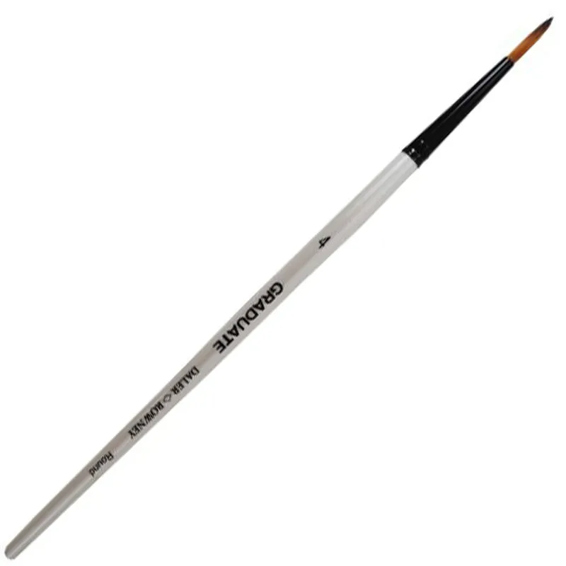 Daler Rowney Graduate Brush Short Handle Synthetic Round 4x2.5mm