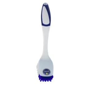 Dawn Dish & Sink Brush, 8" Handle, 1 1/2" Bristles, Blue, 3 Brushes (BUT235083)