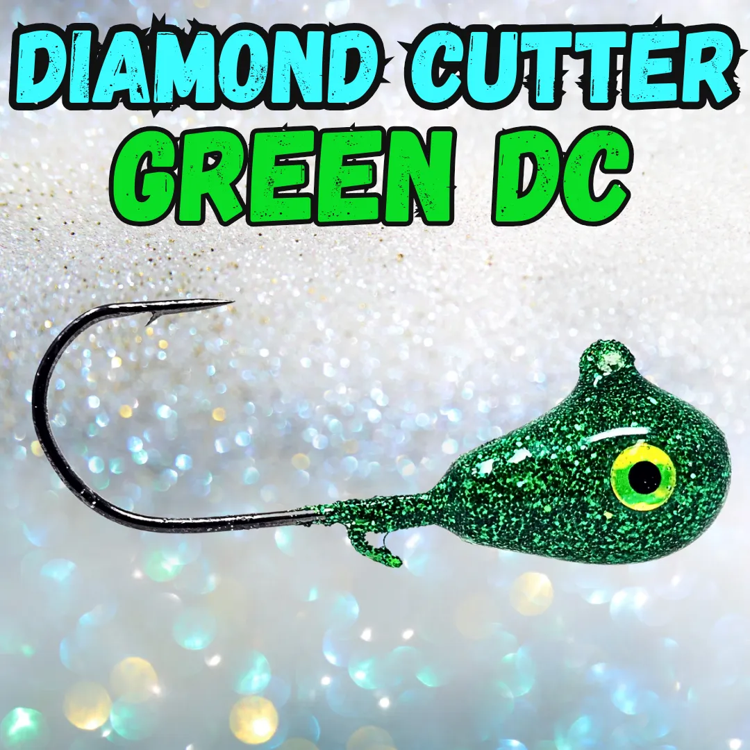 DC Sparkle Green Jig - 3 Pack