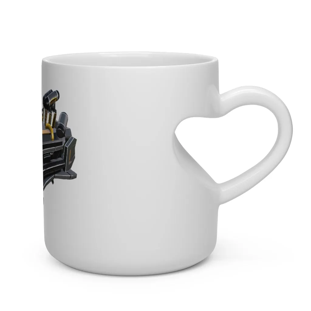 Drone Heart Shape Mug