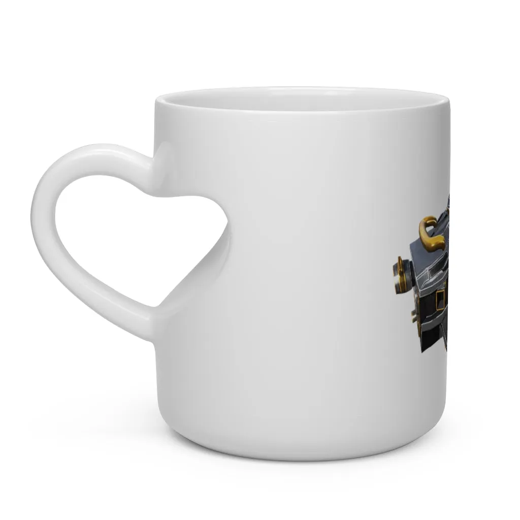 Drone Heart Shape Mug